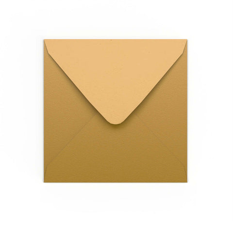 Gold Gummed V-Flap Envelope (155 x 155mm)