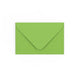 Mid Green Gummed V-Flap Envelope (65 x 94mm)