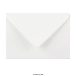 Valkoinen vesiviivapaperinen kirjekuori 125x175 mm