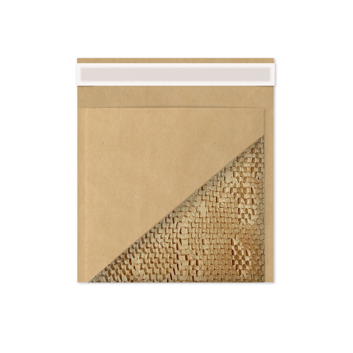 Pehmustetut Honeycomb-kirjekuoret