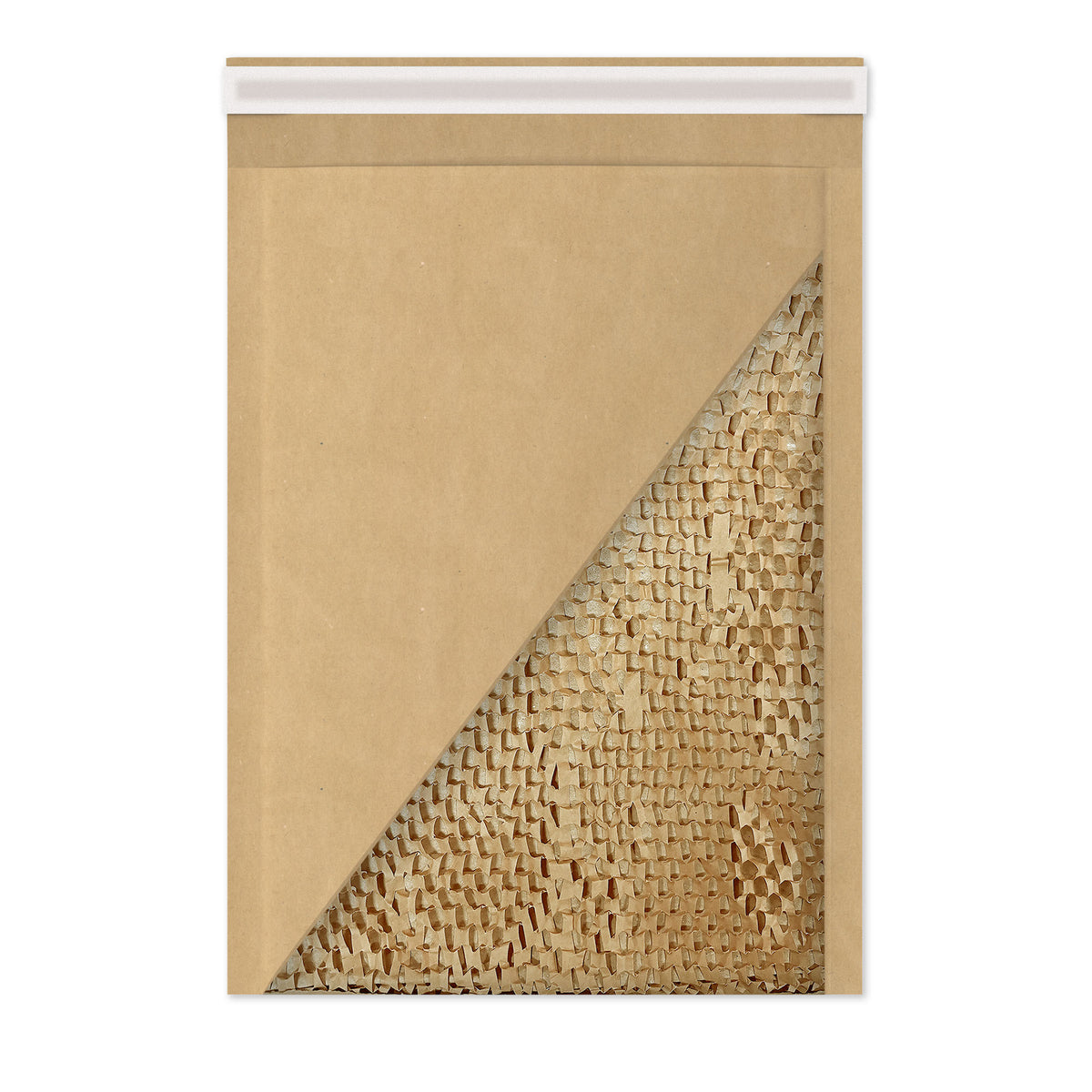 Pehmustetut Honeycomb-kirjekuoret