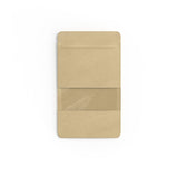 Ikkunallinen elintarvikkeille doypack-pussi