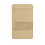 Ikkunallinen elintarvikkeille doypack-pussi