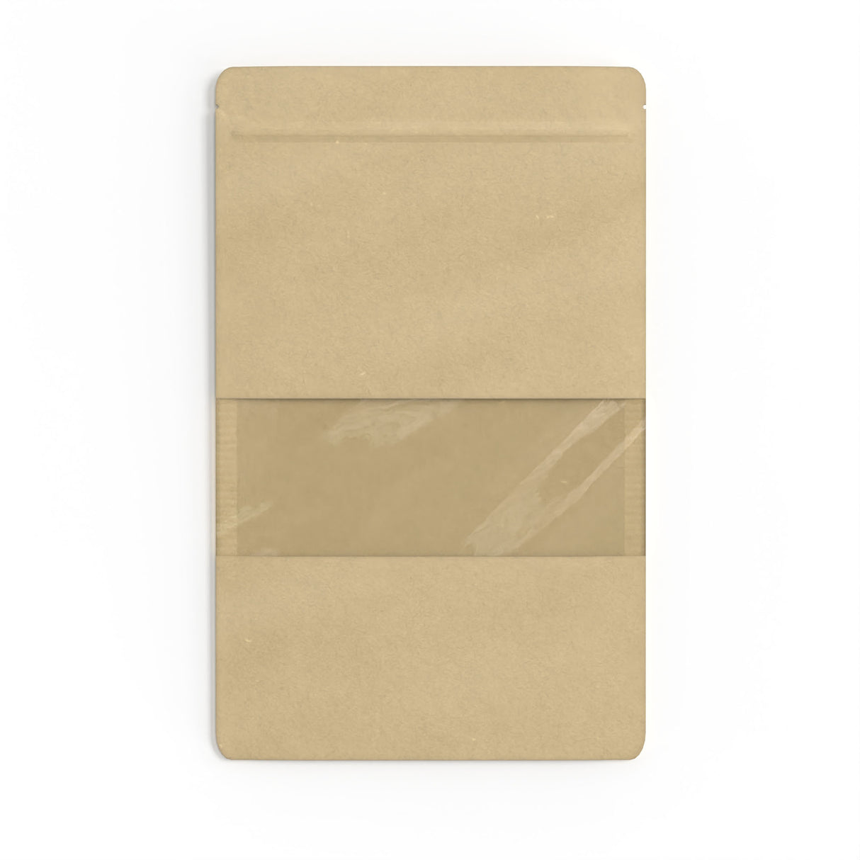 Ikkunallinen elintarvikkeille doypack-pussi