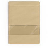 Ikkunallinen elintarvikkeille doypack-pussi