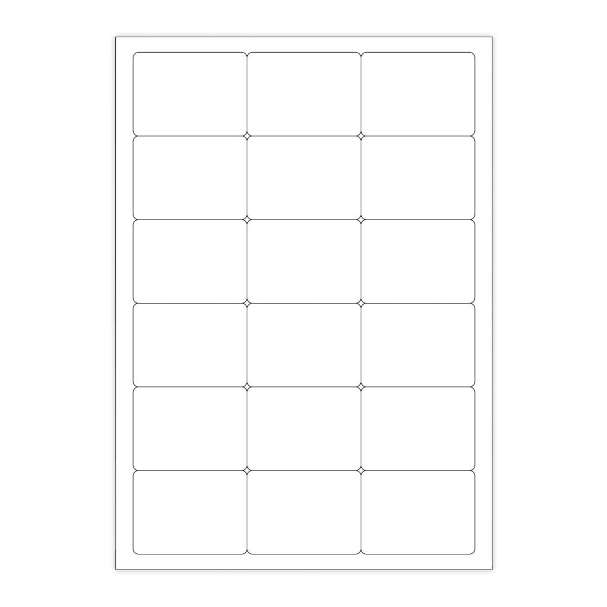 Valkoiset itseliimautuvat tarrat