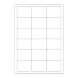 Valkoiset itseliimautuvat tarrat