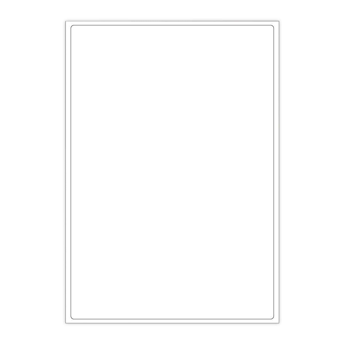 Valkoiset itseliimautuvat tarrat