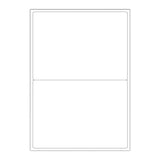 Valkoiset itseliimautuvat tarrat