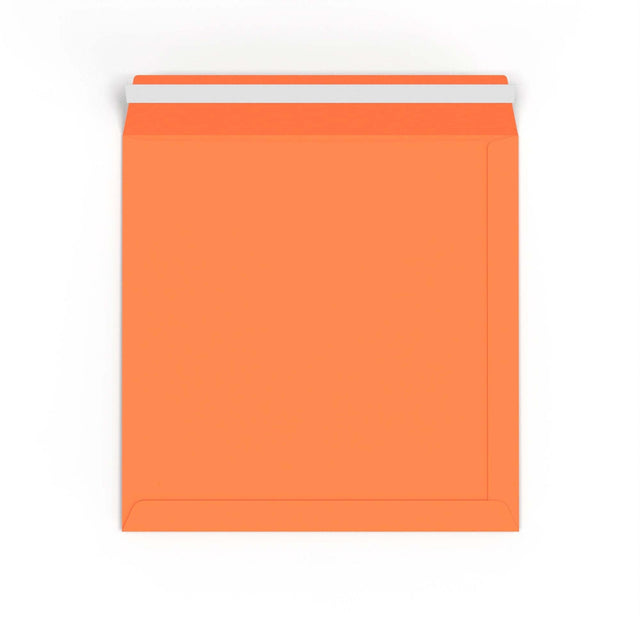 Orange Gummed V-Flap Envelope (220 x 220mm)