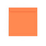 Orange Gummed V-Flap Envelope (220 x 220mm)