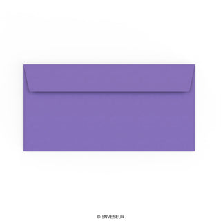 purppuran värinen kirjekuori 110x220 mm (DL)