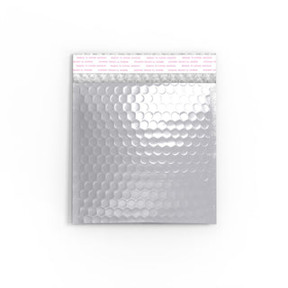 Metallic Finish Bubble Bag Mailers