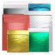 Metallic Finish Bubble Bag Mailers