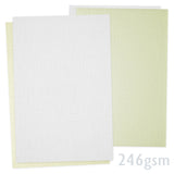 Pellavapintainen paperi 246g/m²