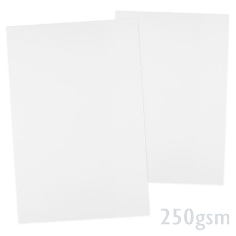 Luonnonvalkoinen paperi 250g/m²