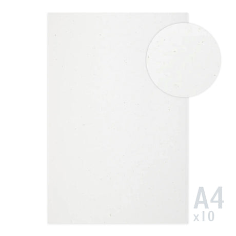 Valkoinen paperi 130g/m² - 10 A4 arkkia