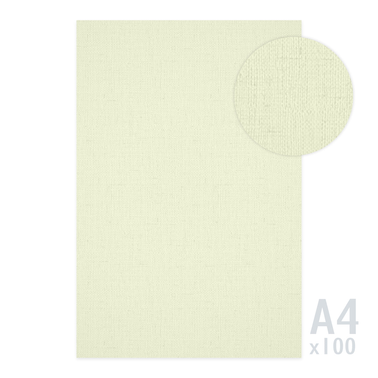 Pellavapintainen paperi 185g/m²