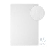 Valkoinen uurrepintainen paperi 185g/m²