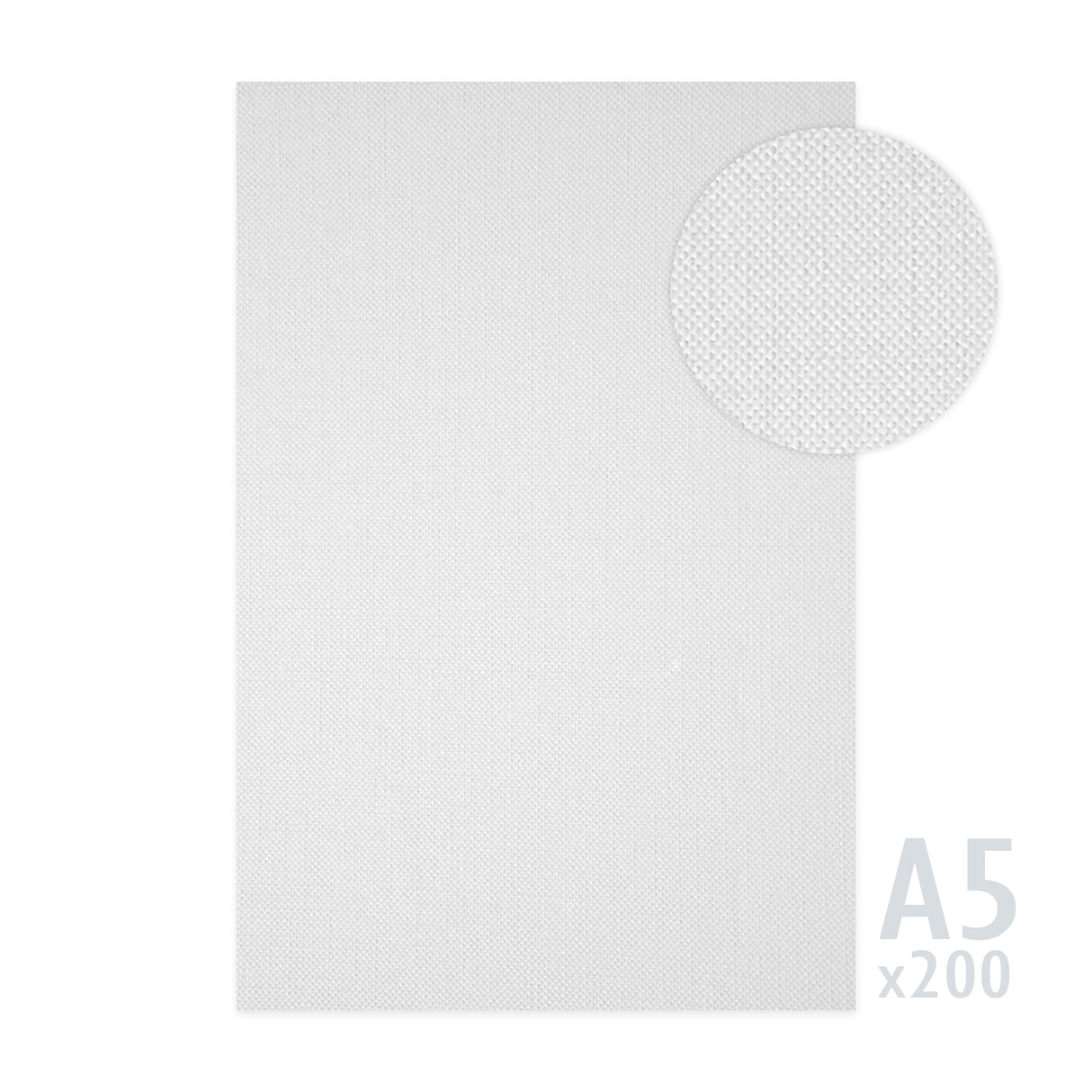 Valkoinen uurrepintainen paperi 185g/m²