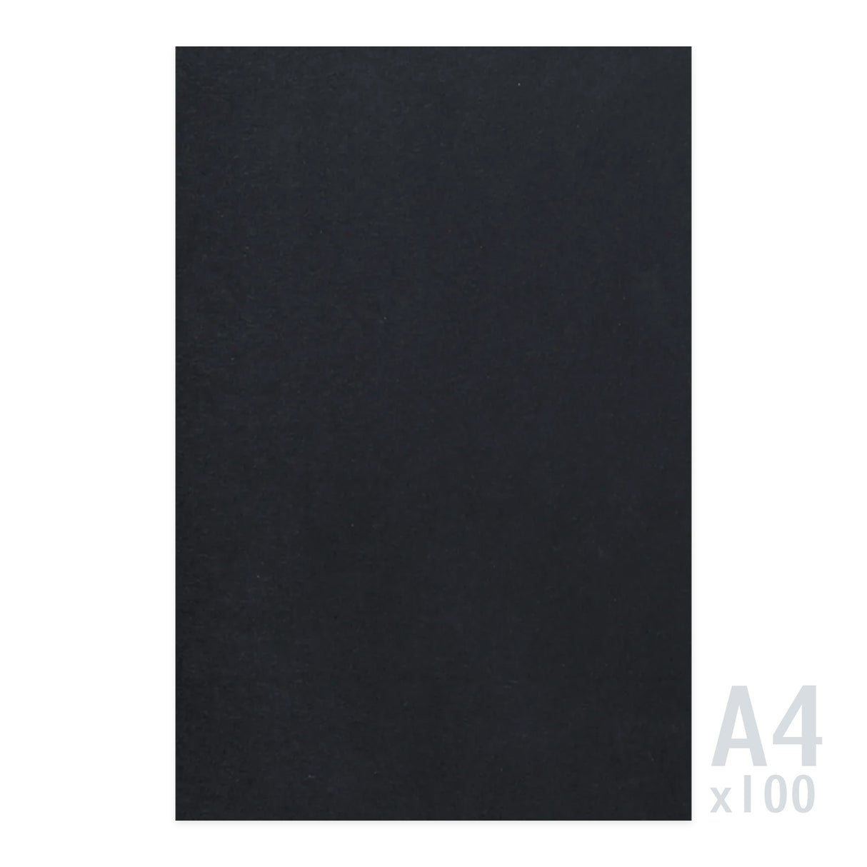 Musta paperi 225g/m² - 100 A4 arkkia