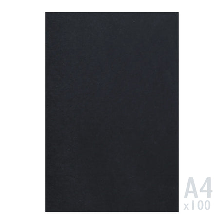 Musta paperi 225g/m² - 100 A4 arkkia