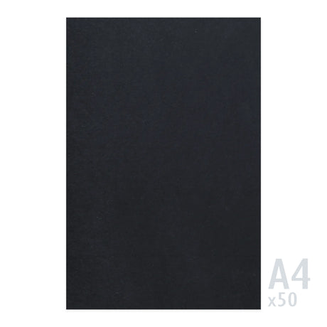 Musta paperi 225g/m² - 50 A4 arkkia