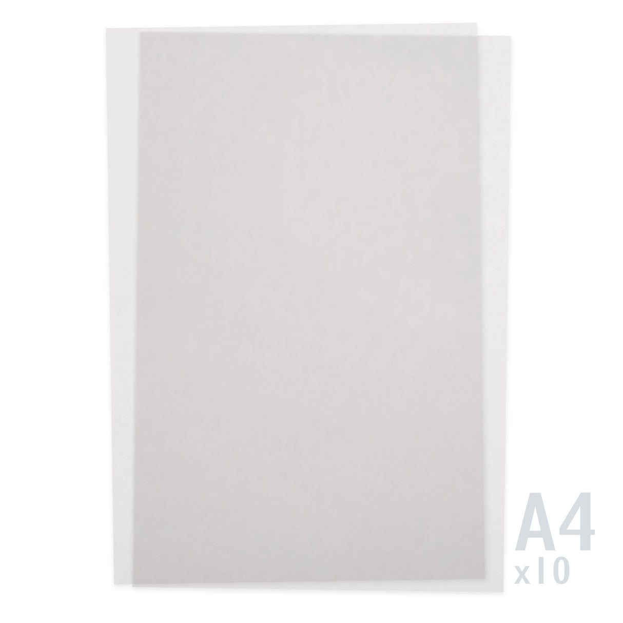 Läpikuultava paperi 90g/m² - 10 A4 arkkia