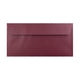 Pearlescent Envelopes Bordeaux 110 x 220 mm (DL) Peel and Seal