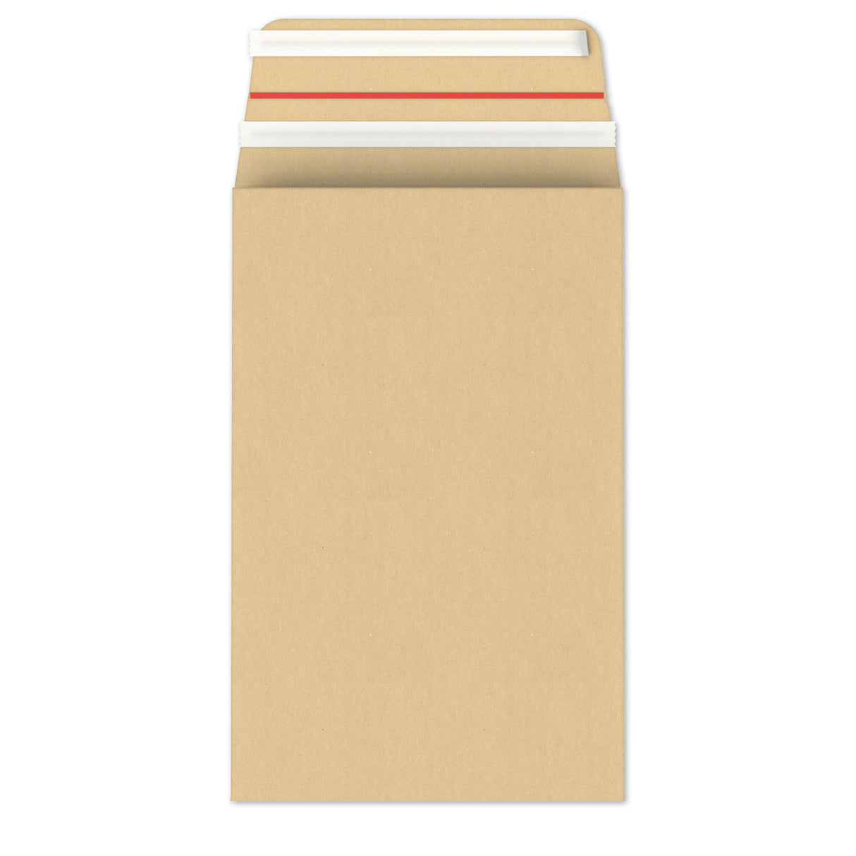 Uudelleenkäytettävästä paperista valmistettu postituspussi 353x250x50 mm