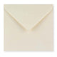 Ivory Wove Gummed V-Flap Greeting Card Envelope (155 x 155mm)