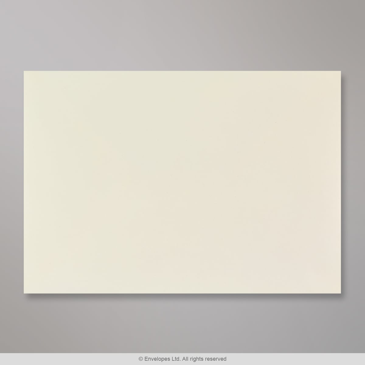 Norsunluunvalkoinen lyhytkuituinen kirjekuori 162x229 mm (C5)