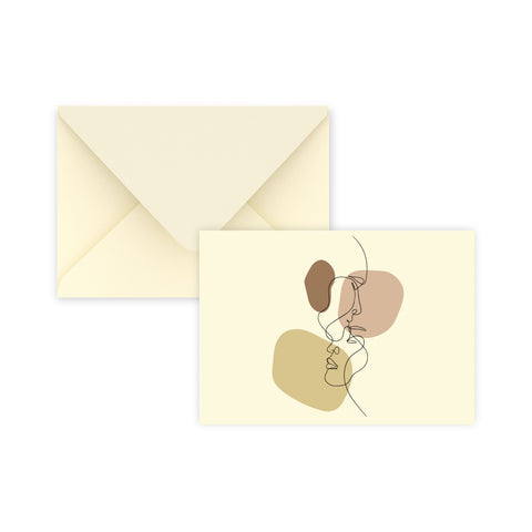 Wedding Envelopes (Love Design) Ivory 114 x 162 mm (C6)