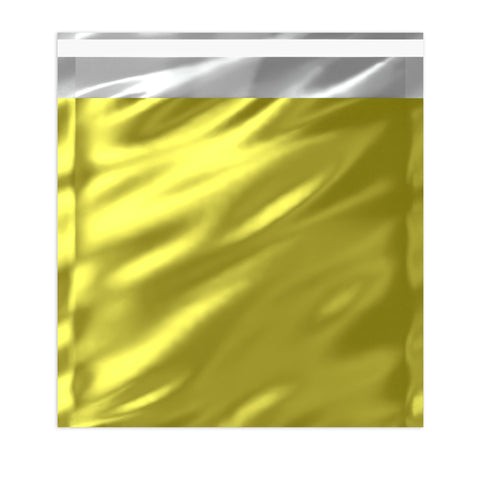 Metallic Finish Foil Bags Gold 220 x 220 mm
