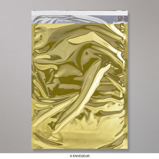 Kiiltävä metalliset foliopussit