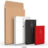 Kirjekuoret narulla ja vahvikeprikalla