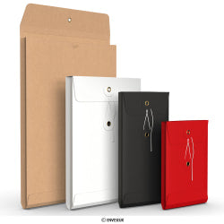 Kirjekuoret narulla ja vahvikeprikalla