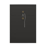 Kirjekuoret narulla ja vahvikeprikalla