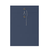 Värilliset kirjekuoret, joissa on naru- ja kiekkokiinnitys