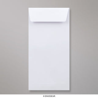 Väriltään valkoinen kirjekuori 220x110 mm (DL)