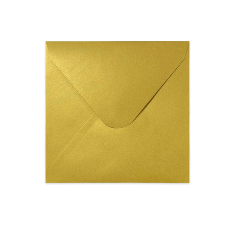 155X155MM - Kullanvärinen metallinen kirjekuori 120g